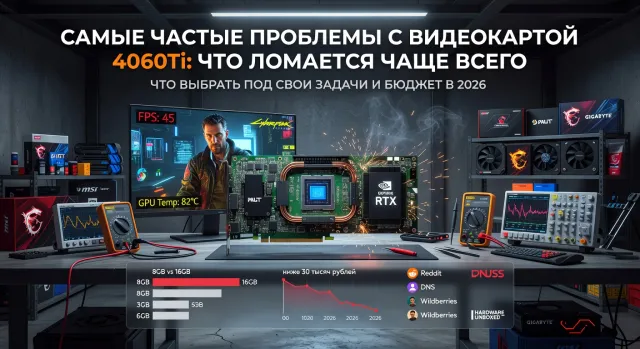 Самые частые проблемы с видеокартой 4060Ti: что ломается чаще всего: что выбрать под свои задачи и бюджет в 2026